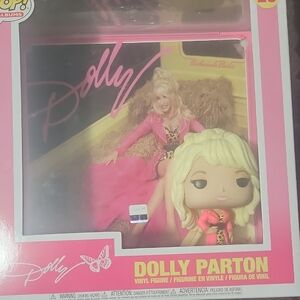 Funko Pop! Dolly Parton Vinyl Figure - Pink and Blonde